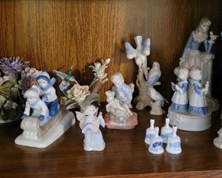 Misc porcelain figurines