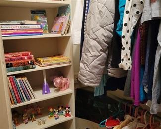 Children's clothing, books, games and toys