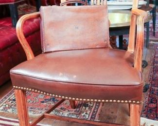 Antique chairs throughout