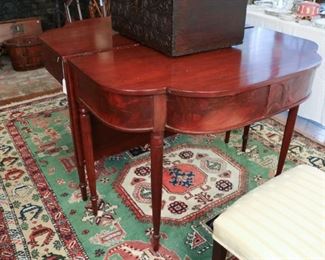 19th century 2 part banquet table