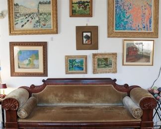 Philadelphia, 1825 sofa