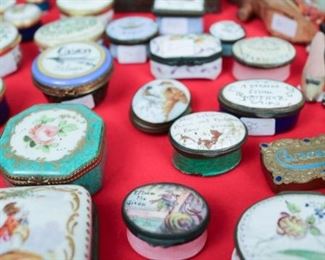 Miniature boxes including battersea 