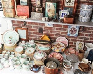 Loads of vintage primitive kitchen