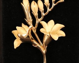 Tiffany & Co 18k gold brooch