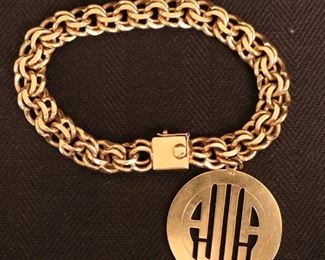14k gold bracelet