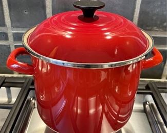 Le Creuset Red Handled Stock Pot