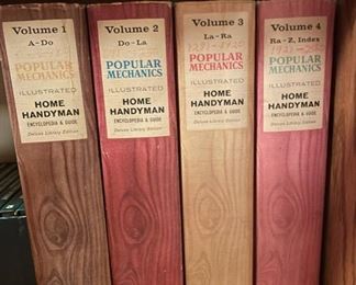 Vintage Books, Popular Mechanics Home Handyman Encyclopedia & Guide 