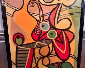Picasso, yep Picasso Orange Jug Table Top