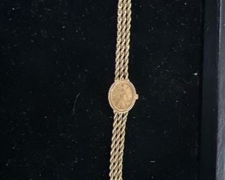 Baume & Mercier 14k gold Watch