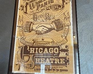 Chicago Theatre Litograph
