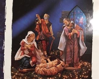 Fontanini Nativity scene.