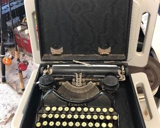 Corolla portable typewriter.