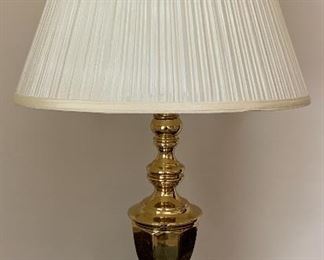 Brass Table Lamps (pair)