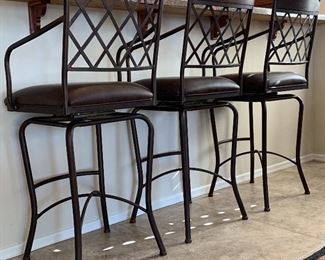 Swivel Bar Stools (set/3)