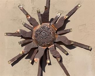 Metal Wall Art Sun