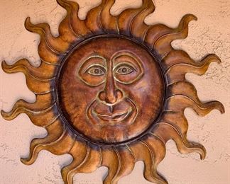 Metal Wall Art Sun