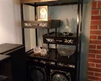 second etagere 71" tall x 31" wide x 16" deep