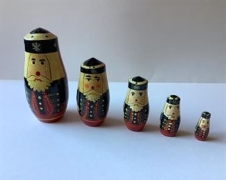 Nesting Dolls, Santa Clause style.
