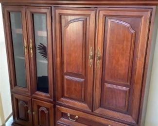 Entertainment wooden cabinet 