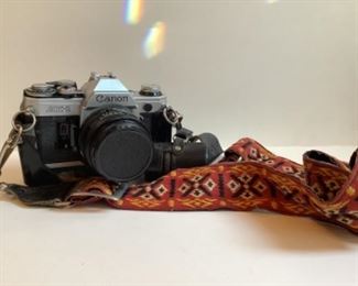 Canon Camera with groovy strap