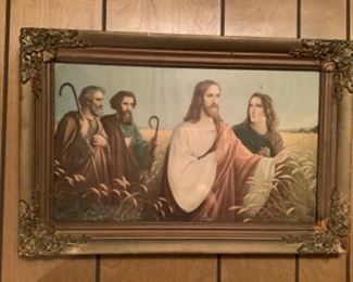Religious artwork, Jesus & disciples 