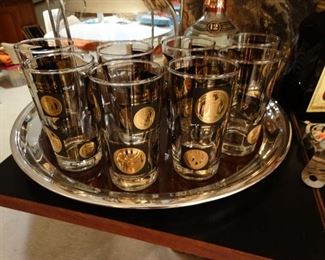 Vintage Bar Glasses