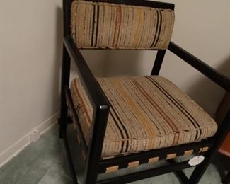 Black Laquer MCM Chair