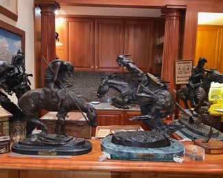 Remington bronzes