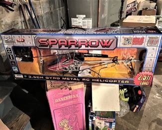 Sparrow Helicopter New In Box