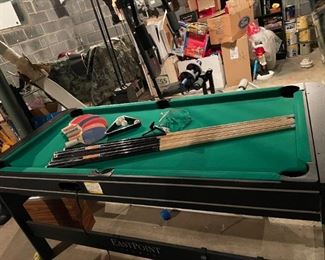 3 In One Game Table.  Pool, Ping Pong, Air Hockey