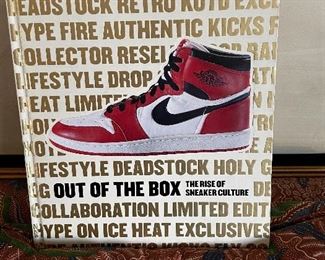 "Out of the Box" Book.  The history of the Sneaker Coulture
