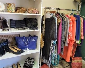 Vintage and flashy fashions, 2nd floor
