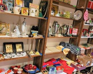Barware, brassware, Cookware, Linens, British Royal collectibles,