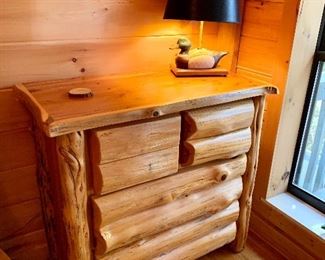 Log Cabin Dresser