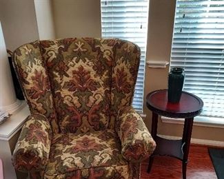 Thomasville wing back chair