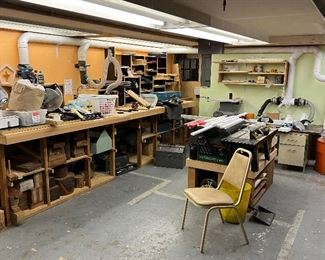 A wider view of the shop. Three rooms total