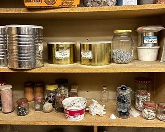 Rocks and shells to repurpose for jewelry or other. 