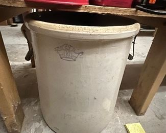 Ten Gallon ceramic crock