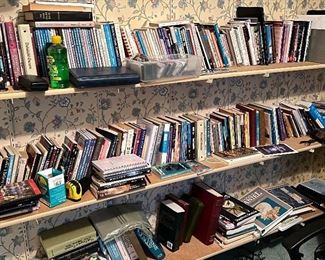 Books and items for the office