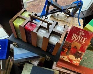 Crisloid Plastic Square Poker Chips Vintage