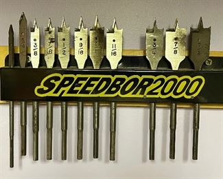 Speedbor2000 drill bits
