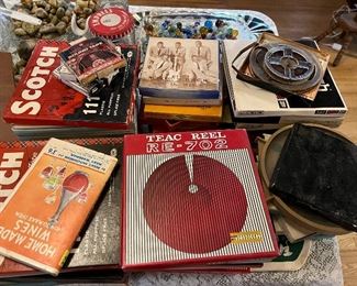 Teac and Scotch Reel to Reel