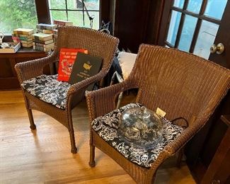 Pair of outdoor chairs