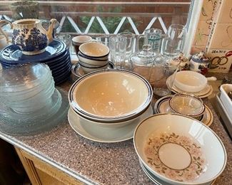 plates and dishes