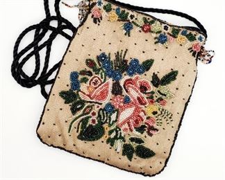 Beaded purse