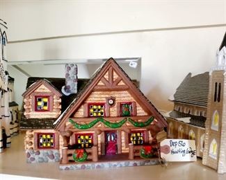 Department 56 hunting lodge