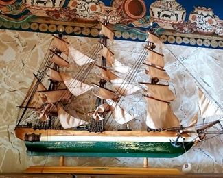 Wooden ship replica