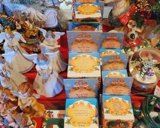 The North Pole Village Christmas ornaments