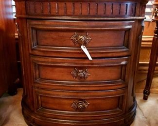 Three drawer Drexel Heritage side table
