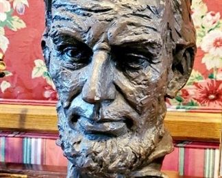 Austin production Abraham Lincoln head life-size